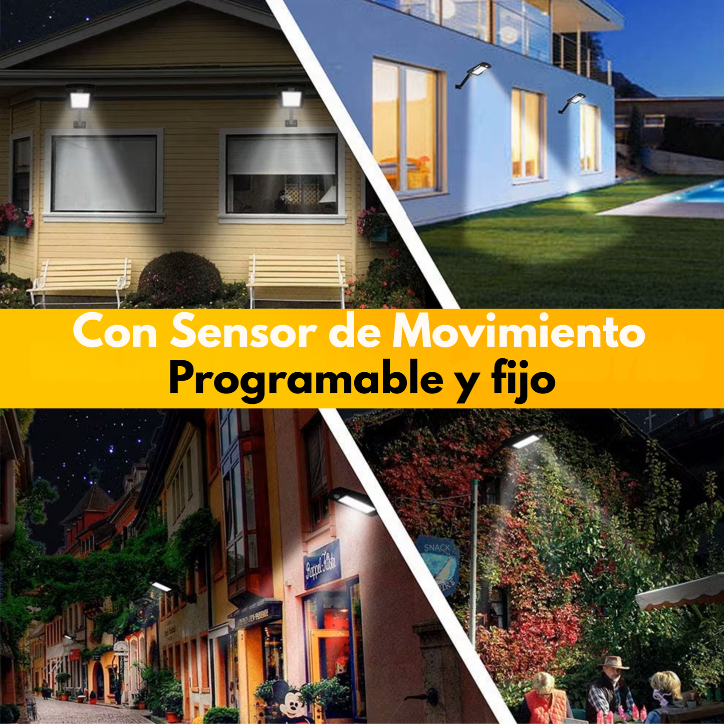 Lámpara Solar 850w | Modelo 2025 Solar Check™