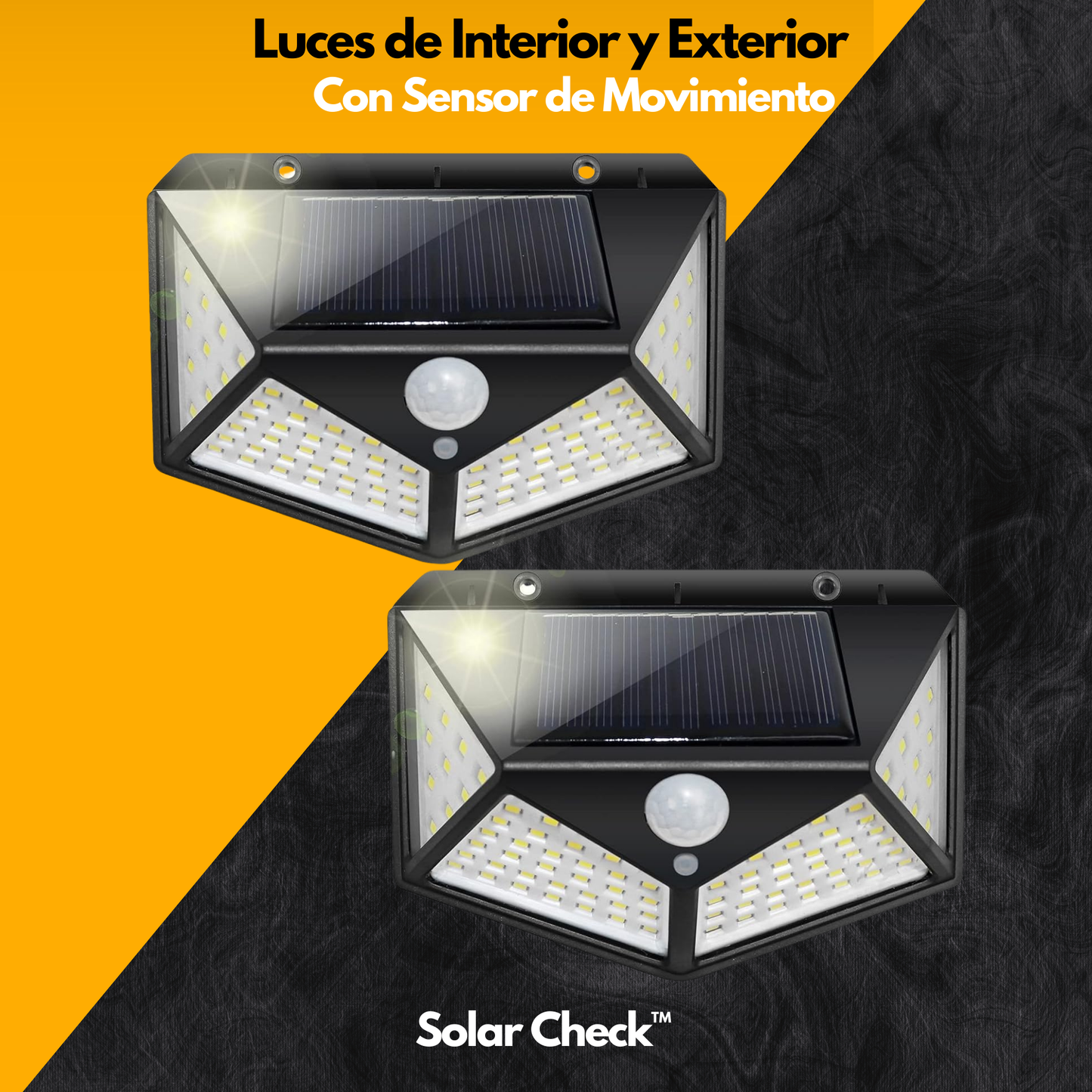 Luz de Interior y Exterior Con Sensor de Movimiento