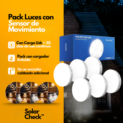 Luces Led de Interior Con Sensor de Movimiento