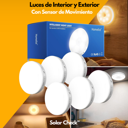 Luces Led de Interior Con Sensor de Movimiento