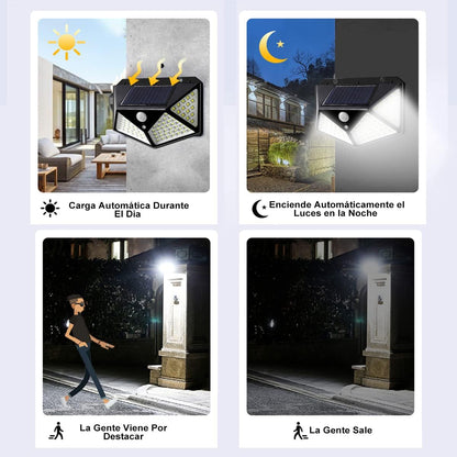 Luz de Interior y Exterior Con Sensor de Movimiento