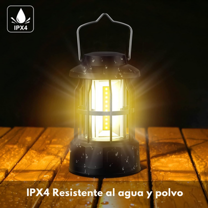 Luz Led Solarcheck™Camping con 4 Intensidades | 1.000 Lúmenes