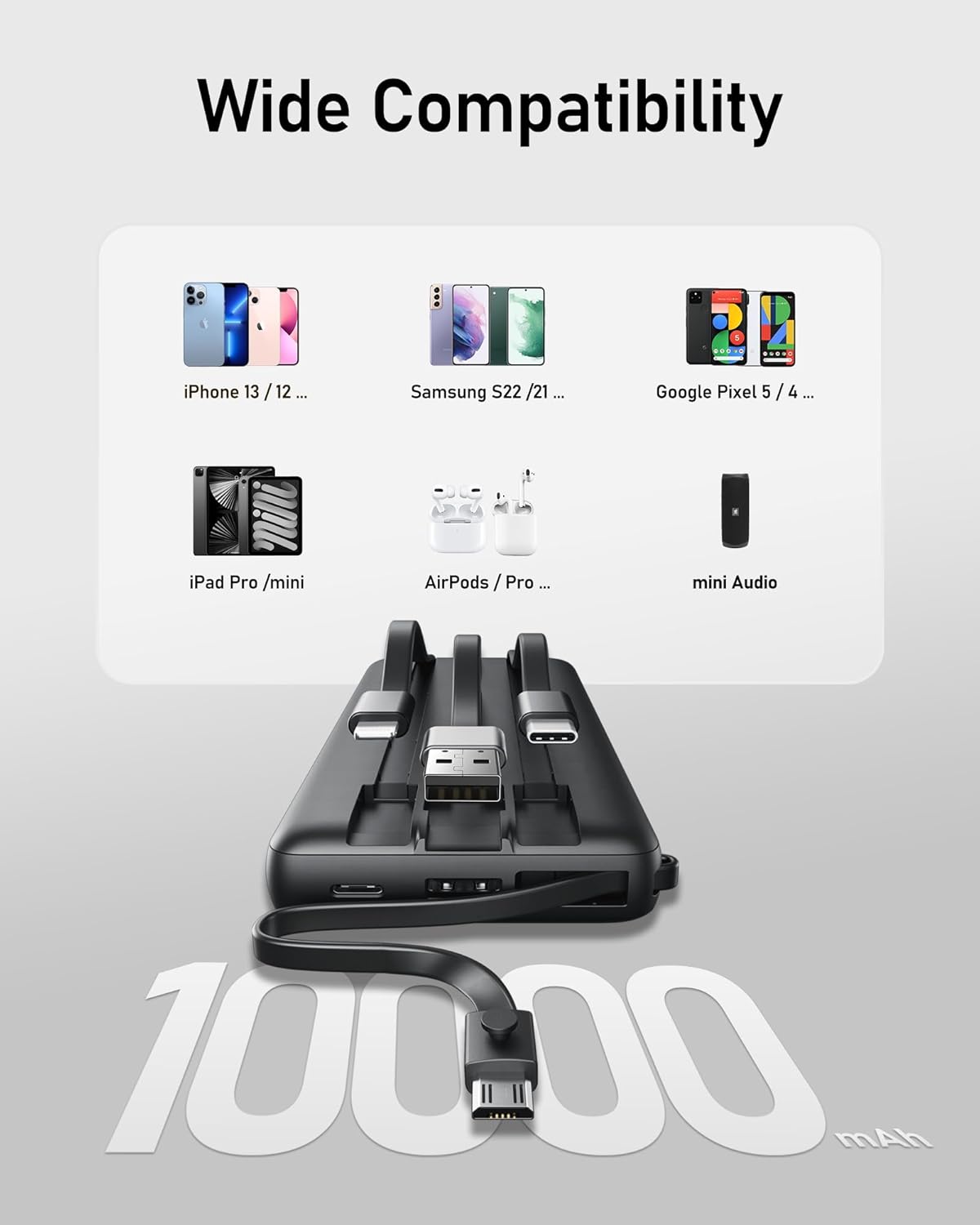 Power Bank 2.0 | 10000 mAh Carga Simultanea